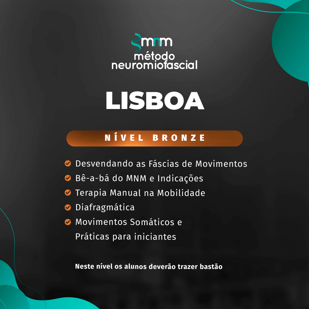 Método Neuromiofascial em Lisboa - Nível Bronze