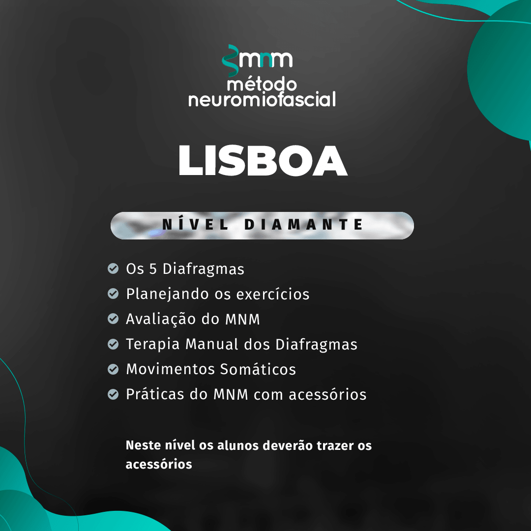 Método Neuromiofascial em Lisboa - Nível Diamante