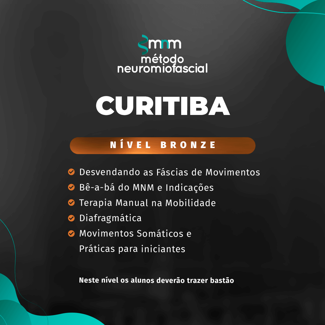 Método NeuroMiofascial Curitiba - 23 e 24 de outubro de 2027