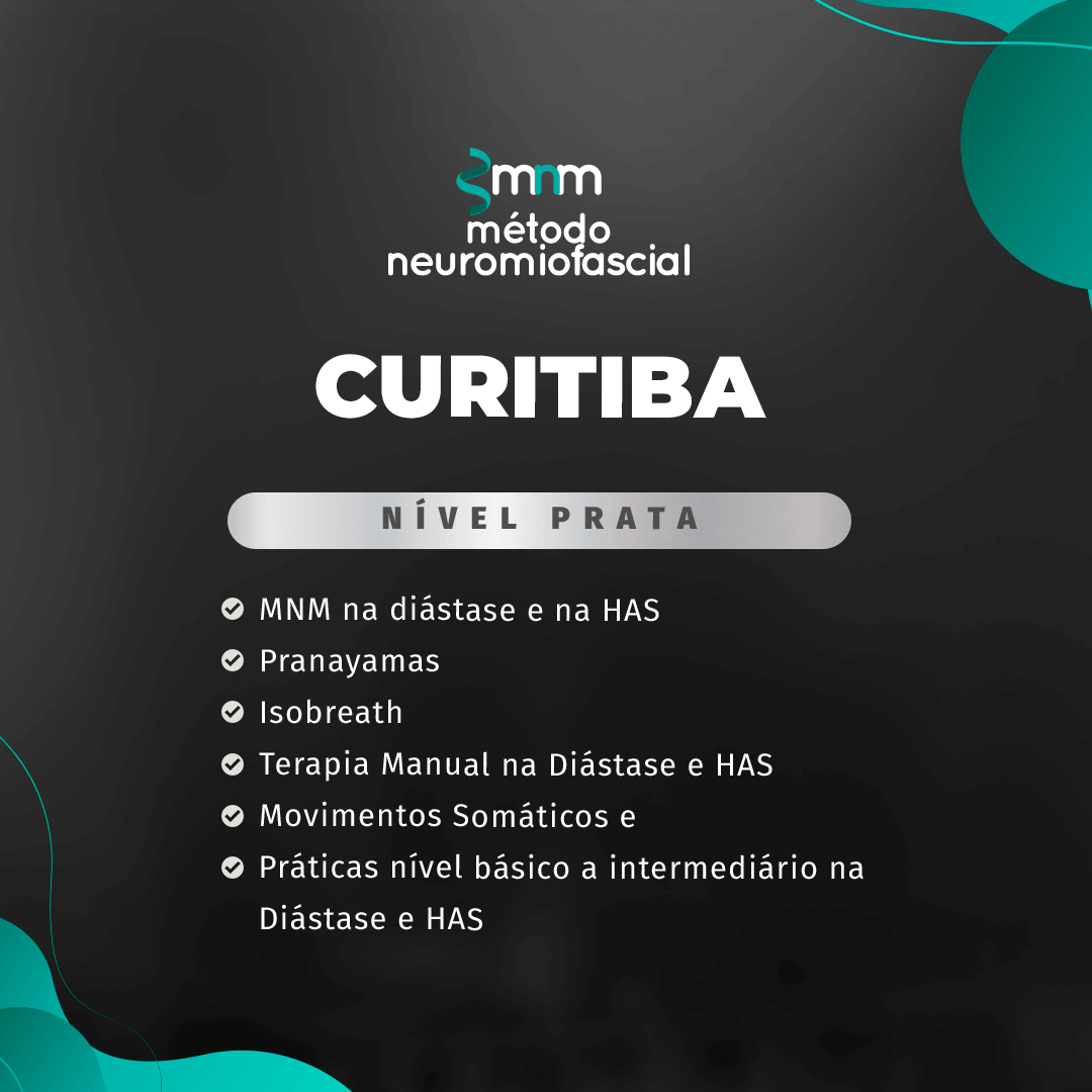Método NeuroMiofascial Curitiba - 23 e 24 de outubro de 2027
