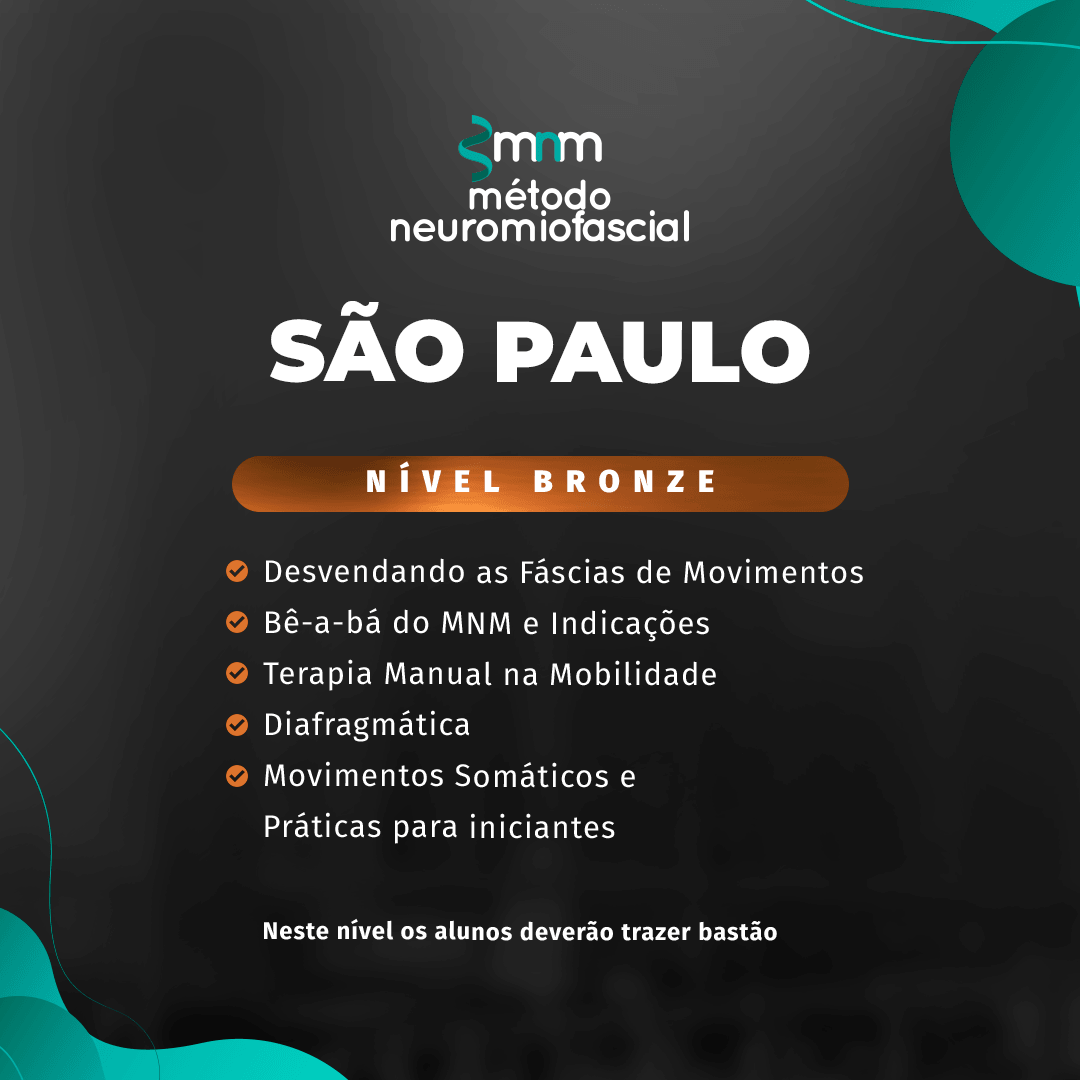Método NeuroMiofascial São Paulo - 02 e 03 de outubro de 2027