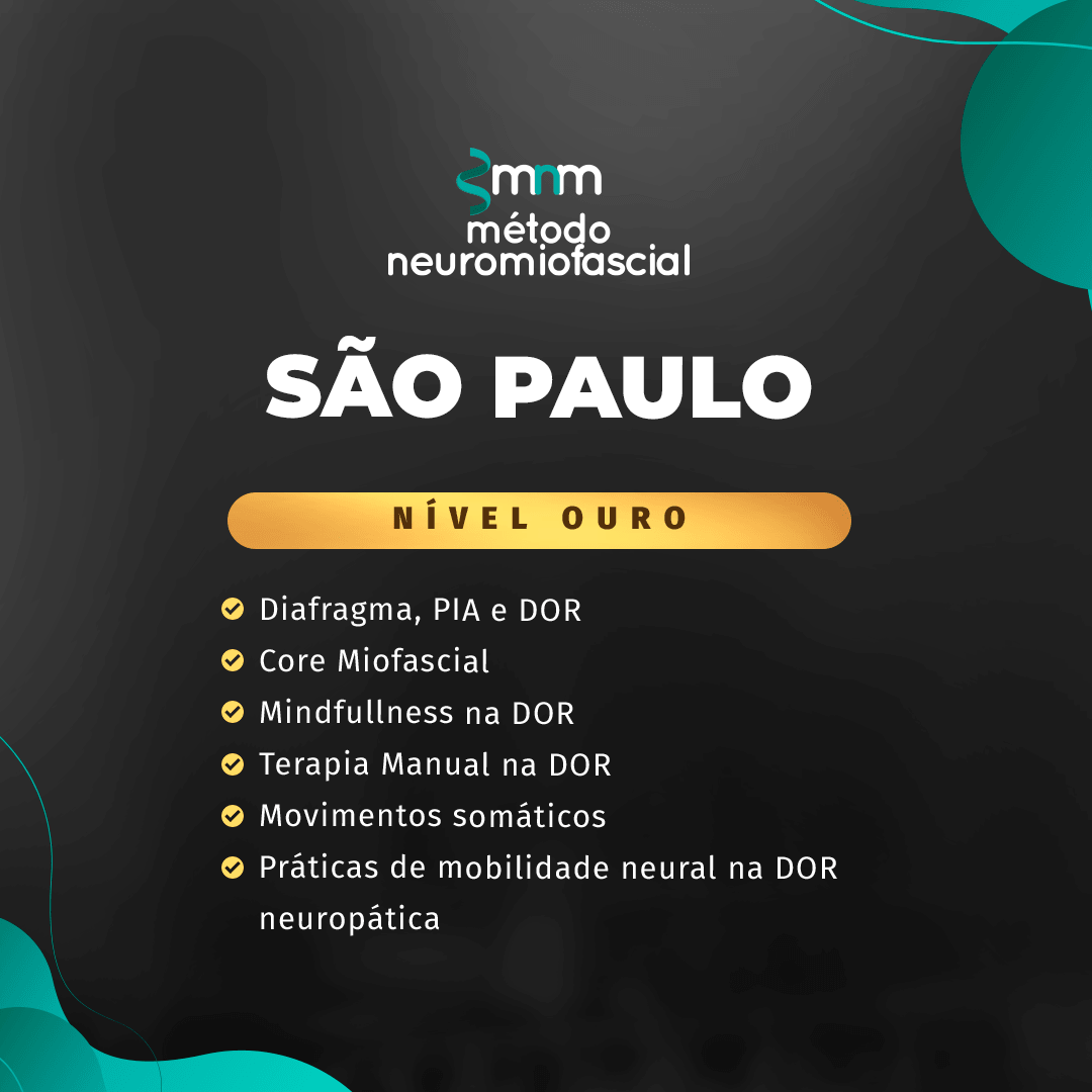 Método NeuroMiofascial São Paulo - 02 e 03 de outubro de 2027
